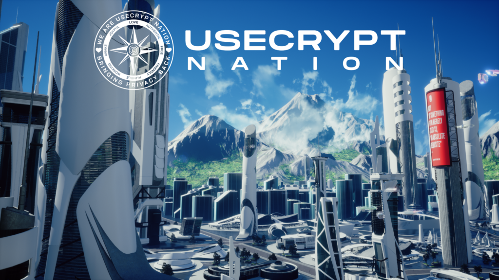 UseCrypt Nation Metaverse districkt visual